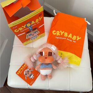 Crybaby Vacation Mode On Key Holder - Pink and Blue